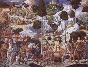 Benozzo Gozzoli The Procession of the Magi,Procession of the Youngest King china oil painting reproduction